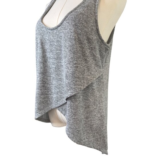 2/$25 Express One Eleven Gray Asymmetrical Hem Tank Top Size M - Picture 5 of 14